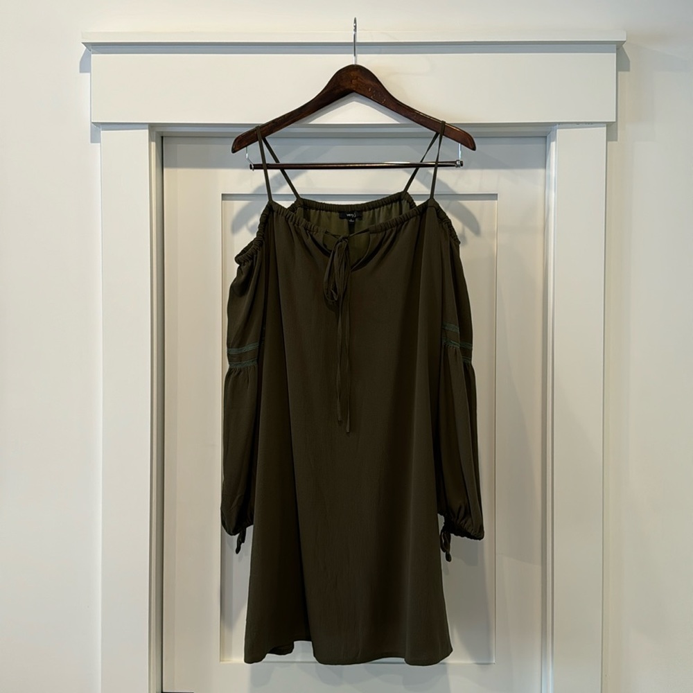 Very J Green Dress - L